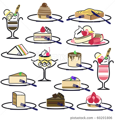Cafe Simple Menu Sweets Cafe Simple Menu Sweets 60201806