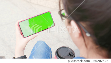 asian woman use smartphone asian woman use smartphone 60202526
