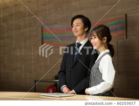Hotel reception business 60203657