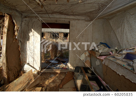 濟州島,封閉的房子,空房子, 濟州島,封閉的房子,空房子, 60205835