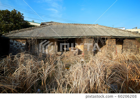 濟州島,封閉的房子,空房子, 濟州島,封閉的房子,空房子, 60206208