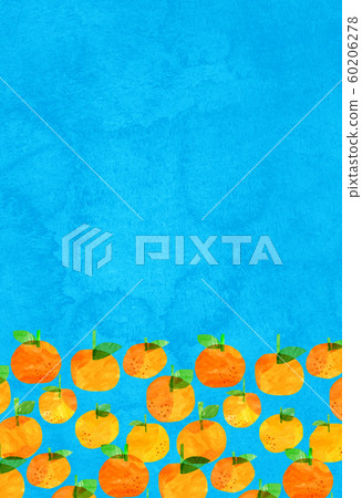Tangerine orange citrus collage Tangerine orange citrus collage 60206278