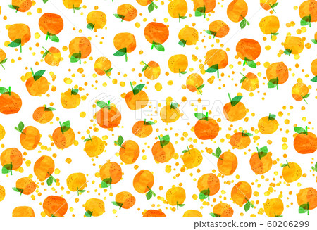 Tangerine orange citrus collage Tangerine orange citrus collage 60206299