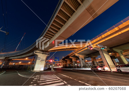 三原交界處（高架夜景） 60207088