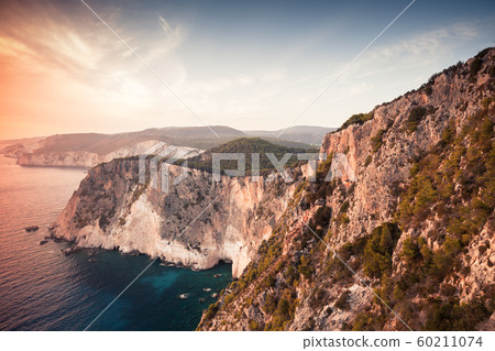 Coastal landscape of Cape Keri. Greek island Coastal landscape of Cape Keri. Greek island 60211074