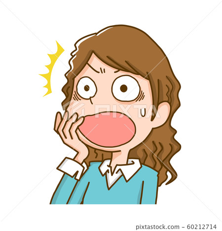 驚訝的女人驚訝 60212714