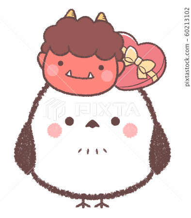 Shimaenaga February Red Demon and Valentine Chocolate 60213102