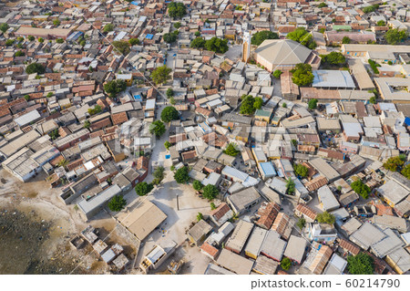 Aerial view of Joal Fadiouth. UNESCO site  Photo 60214790