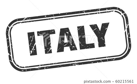 Italy stamp. Italy black grunge isolated sign Italy stamp. Italy black grunge isolated sign 60215561