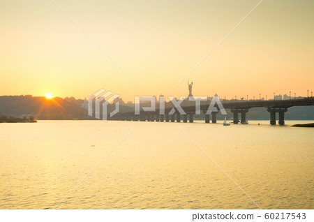 Dnipro river Mother Motherland Kiev 60217543