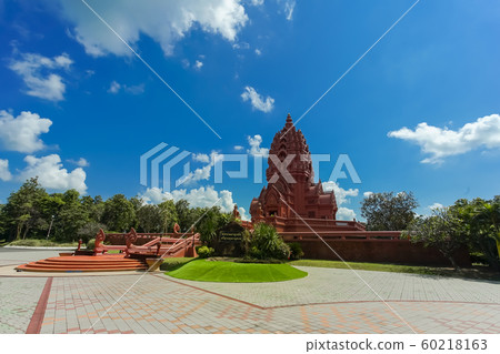 Wat Pa Khao Noi Kmehr Style Temple in Buriram Wat Pa Khao Noi Kmehr Style Temple in Buriram 60218163