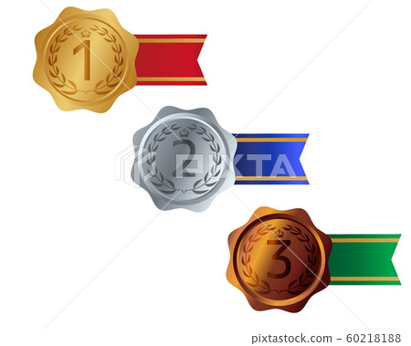 皇冠Ribon獎牌金,銀,青銅套裝 皇冠Ribon獎牌金,銀,青銅套裝 60218188