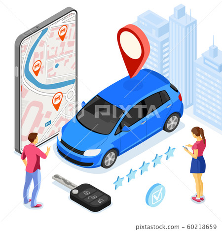 Car Sharing Service Concept 60218659