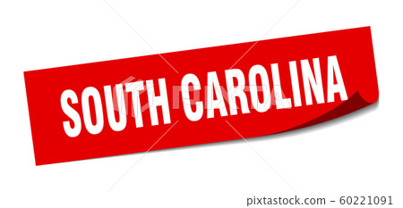 South Carolina sticker. South Carolina red square South Carolina sticker. South Carolina red square 60221091