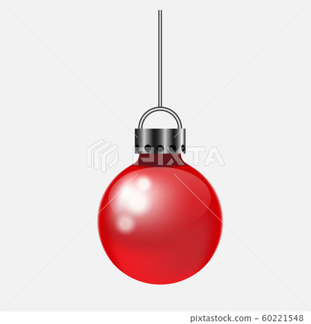 Christmas ball on isolated white background Christmas ball on isolated white background 60221548