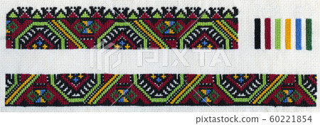 The traditional ukrainian national embroidery 60221854