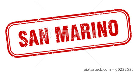 San Marino stamp. San Marino red grunge isolated San Marino stamp. San Marino red grunge isolated 60222583