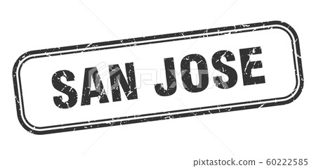San Jose stamp. San Jose black grunge isolated San Jose stamp. San Jose black grunge isolated 60222585