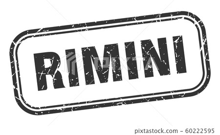 Rimini stamp. Rimini black grunge isolated sign Rimini stamp. Rimini black grunge isolated sign 60222595