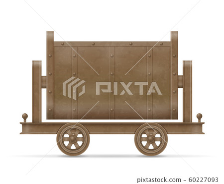 mining trolley cart vector illustration mining trolley cart vector illustration 60227093