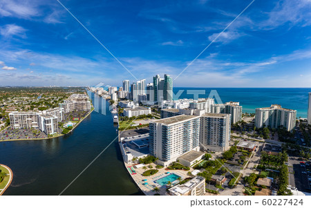 Aerial view panorama of Fort Lauderdale Aerial view panorama of Fort Lauderdale 60227424