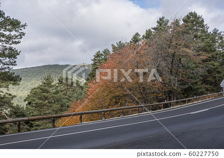 View of Sierra de Guadarrama one autumn day from 60227750