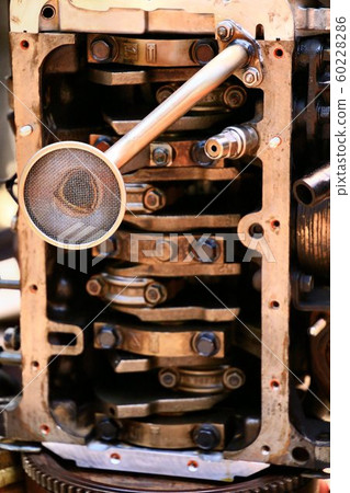 Minicar engine (crankshaft and engine block) 60228286