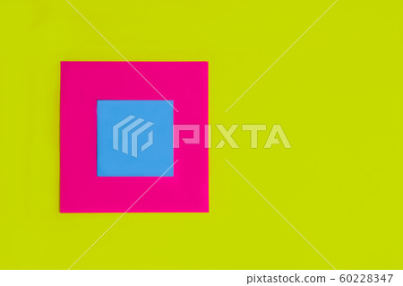 Blank square cyan blue reminder memo note for Blank square cyan blue reminder memo note for 60228347