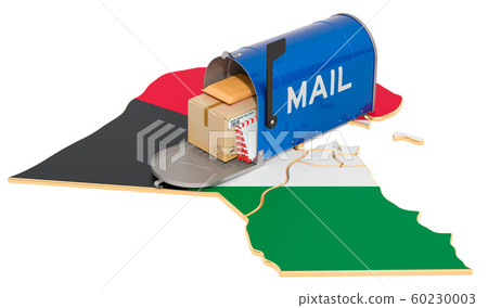 Mailbox on the Kuwaits map 60230003