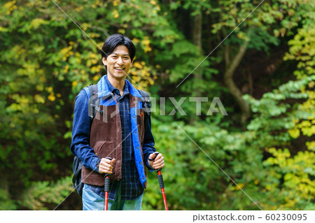 Trekking, mountain climbing, male Trekking, mountain climbing, male 60230095