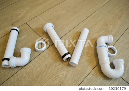 The word love is laid out of plumbing, plumbing 60230179