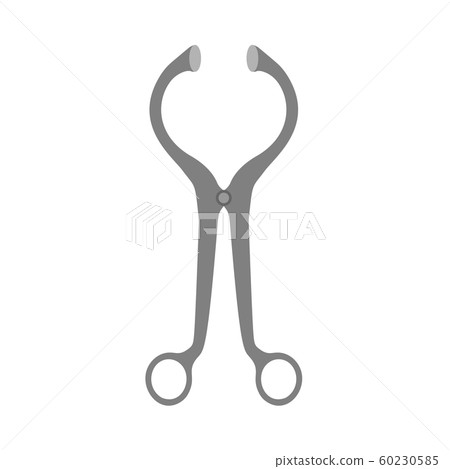 Straight clamp surgical metal instrument health 60230585