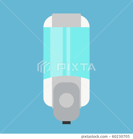 Sanitizer dispenser clean medical wall 60230705
