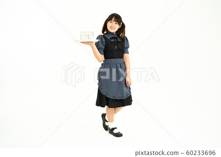 咖啡館的女服務員 60233696