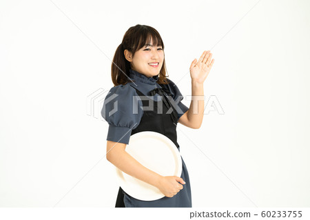 咖啡館的女服務員 咖啡館的女服務員 60233755