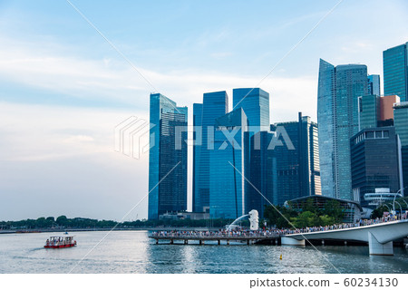 Singapore, Merlion view Singapore, Merlion view 60234130