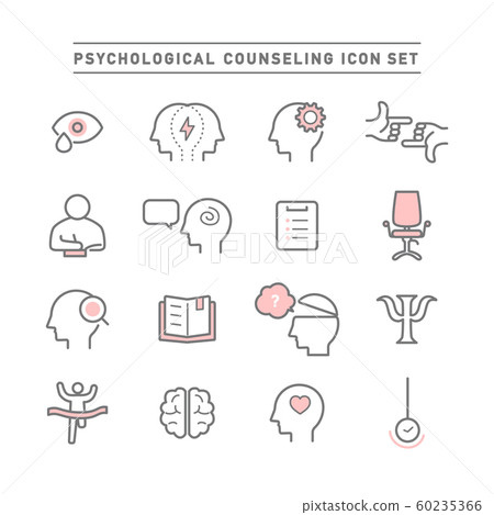 心理 輔導服務 圖標 60235366