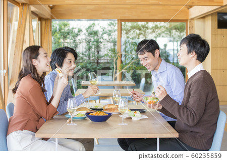 Home party men and women 60235859
