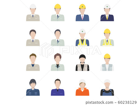 Male avatar in work clothes 60238129