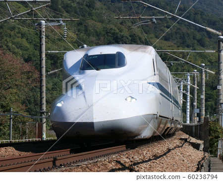 `` Nozomi '' passing near Ako `` Nozomi '' passing near Ako 60238794