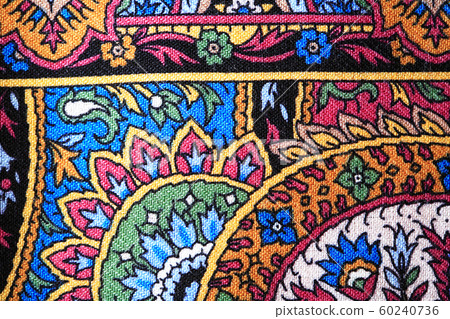 Bright Fabric Background 60240736