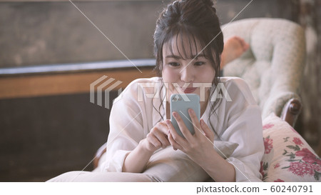 Beauty Smartphone operation Beauty Smartphone operation 60240791