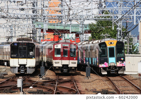 Line at Hanshin Train Amagasaki Station 60242000