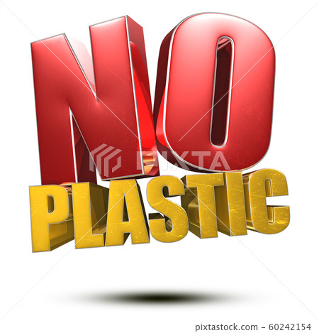 No Plastic 3d. 60242154