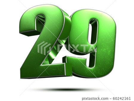 29 3d. - Stock Illustration [60242161] - PIXTA