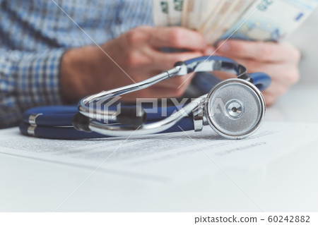 Finance and medicine. Health insurance concept Finance and medicine. Health insurance concept 60242882