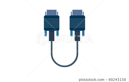 Vga plug icon isolated on white background. Vga plug icon concept drawing icon in modern style. Vector illustration for your web mobile logo app UI design. Vga plug icon isolated on white background. Vga plug icon concept drawing icon in modern style. Vector illustration for your web mobile logo app UI design. 60243138
