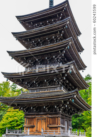 Definition Nyorai Sakataji Five-storied Pagoda [Sendai City, Miyagi Prefecture] 60243599