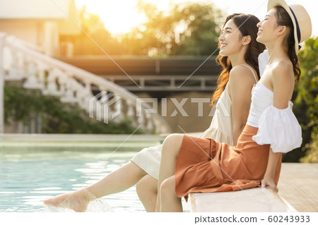 Ladies Travel Resort Pool Site 60243933