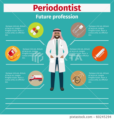 Future profession periodontist infographic Future profession periodontist infographic 60245294
